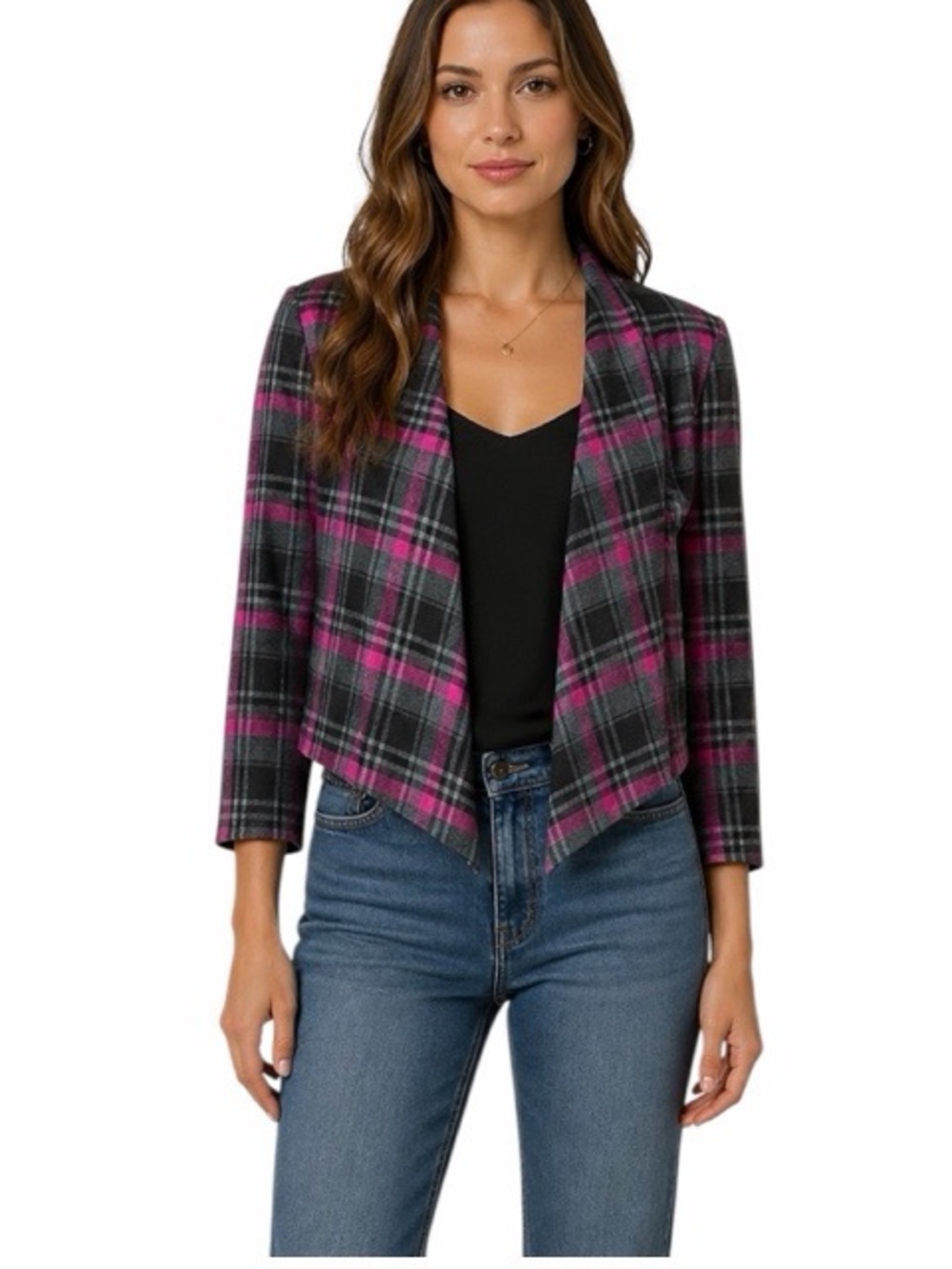 Alberto Makali Vintage Plaid Blazer‎